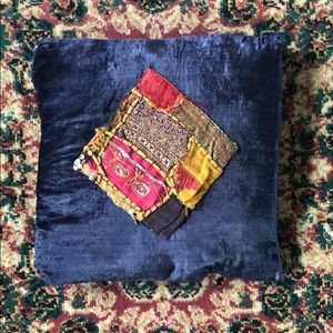 Velvet Fabric Design Pillow